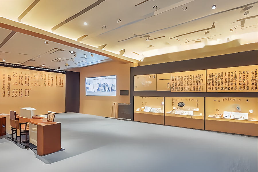 高科技校史展厅设计